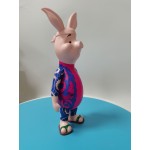 A tattooed pig vinyl art toy A tattooed pig vinyl art toy