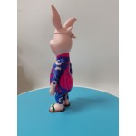 A tattooed pig vinyl art toy A tattooed pig vinyl art toy