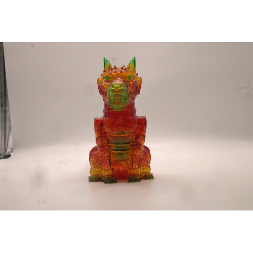 kaiju sofubi of mexico  clear color dog