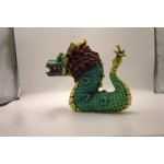 a kaiju sofubi of mexico green drogan 