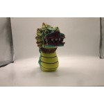 a kaiju sofubi of mexico green drogan 