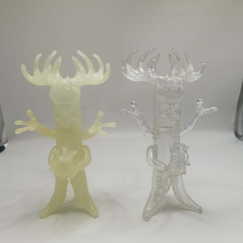 blank glow and clear tree of  kaiju sofubi blank glow and clear tree of  kaiju sofubi