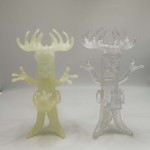 blank glow and clear tree of  kaiju sofubi blank glow and clear tree of  kaiju sofubi