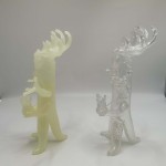 blank glow and clear tree of  kaiju sofubi blank glow and clear tree of  kaiju sofubi