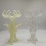 blank glow and clear tree of  kaiju sofubi blank glow and clear tree of  kaiju sofubi