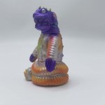 kaiju sofubi of paint purple drogan  kaiju sofubi of paint purple drogan