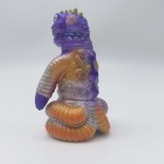 kaiju sofubi of paint purple drogan  kaiju sofubi of paint purple drogan
