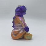 kaiju sofubi of paint purple drogan  kaiju sofubi of paint purple drogan