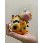 kaiju sofubi of yellow cat kaiju sofubi of yellow cat