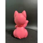 a sofubi of a poor cat  a sofubi of a poor cat