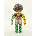 a kaiju sofubi of pineapple man