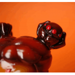 a kaiju sofubi of scare girl