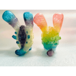 a cute rabbit sofubi toy a cute rabbit sofubi toy