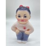 a liitle girl sofubi toy a liitle girl sofubi toy