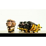 a fly man sofubi toy a fly man sofubi toy