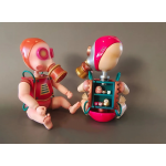 a mask man vinyl toy a mask man vinyl toy