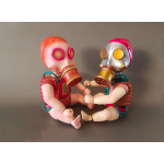 a mask man vinyl toy a mask man vinyl toy