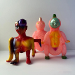 some monster of kaiju sofubi 