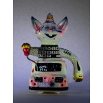 a cat of sofubi toy