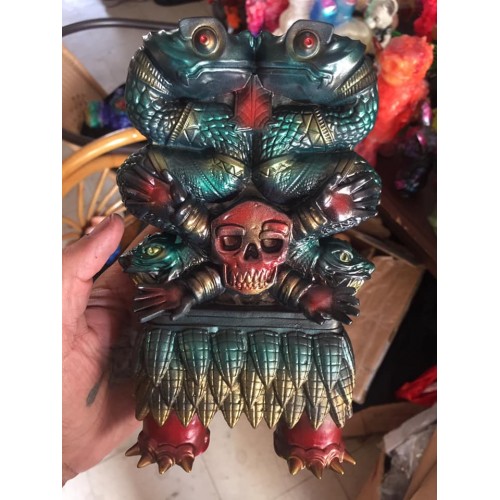 Painted black  sofubi toys/kaiju Painted black  sofubi toys/kaiju