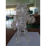 clear robot sofubi toy clear robot sofubi toy