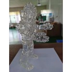 clear robot sofubi toy clear robot sofubi toy