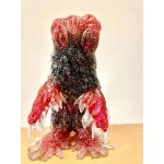 bling of red & black sofubi toy bling of red & black sofubi toy