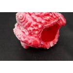 mix of red and claer sofubi toy mix of red and claer sofubi toy