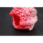 mix of red and claer sofubi toy mix of red and claer sofubi toy