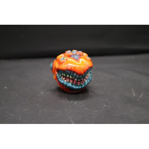 muti-color painted sofubi toy muti-color painted sofubi toy