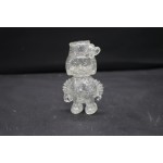 bling  and clear sofubi toy bling  and clear sofubi toy