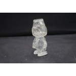 bling  and clear sofubi toy bling  and clear sofubi toy