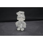 bling  and clear sofubi toy bling  and clear sofubi toy