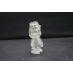 bling  and clear sofubi toy bling  and clear sofubi toy