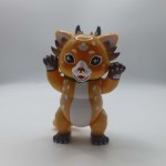 a deer sofubi toy