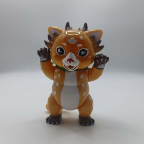 a deer sofubi toy