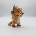 a deer sofubi toy