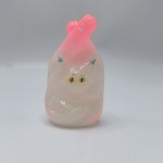 a cute pink sofubi cat sets a cute pink sofubi cat sets