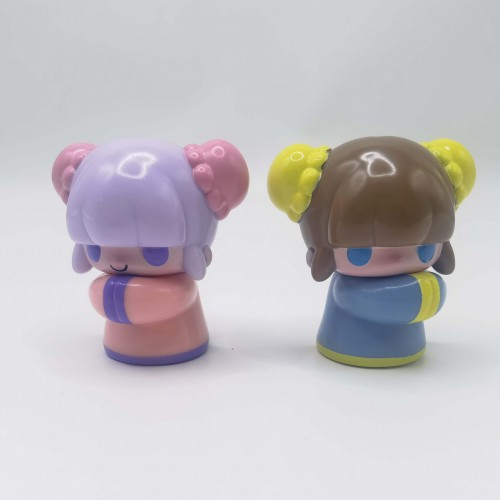 two sofubi girl  two sofubi girl