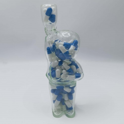 a sick sofubi girl eat medicine a sick sofubi girl eat medicine