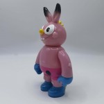 a sofubi of cute rabbit  a sofubi of cute rabbit
