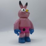 a sofubi of cute rabbit  a sofubi of cute rabbit