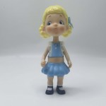 a little girl of vinyl toy a little girl of vinyl toy